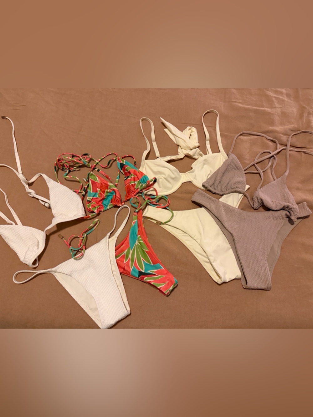Monday Swimwear Lot of 4 Bikinis Sz Small - Picture 1 of 6
